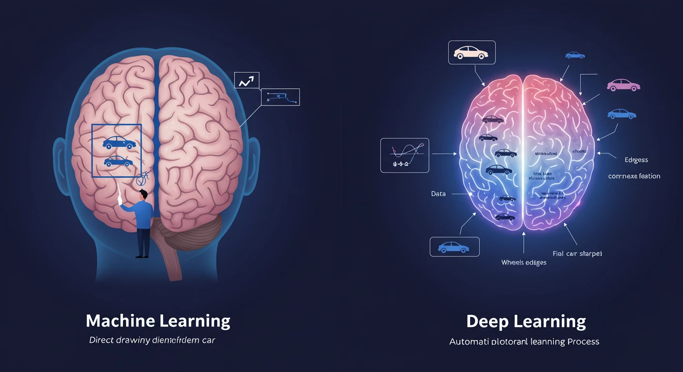 Machine Learning vs Deep Learning
