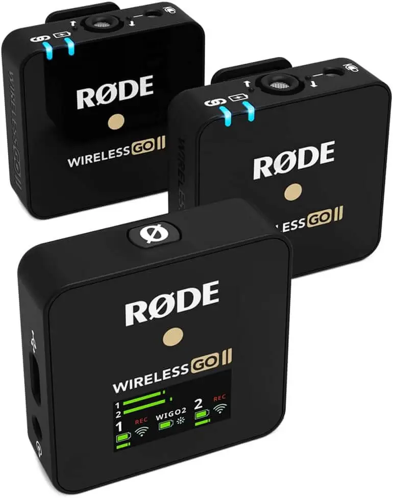 Rode Wireless GO II Dual Channel Wireless Microphones