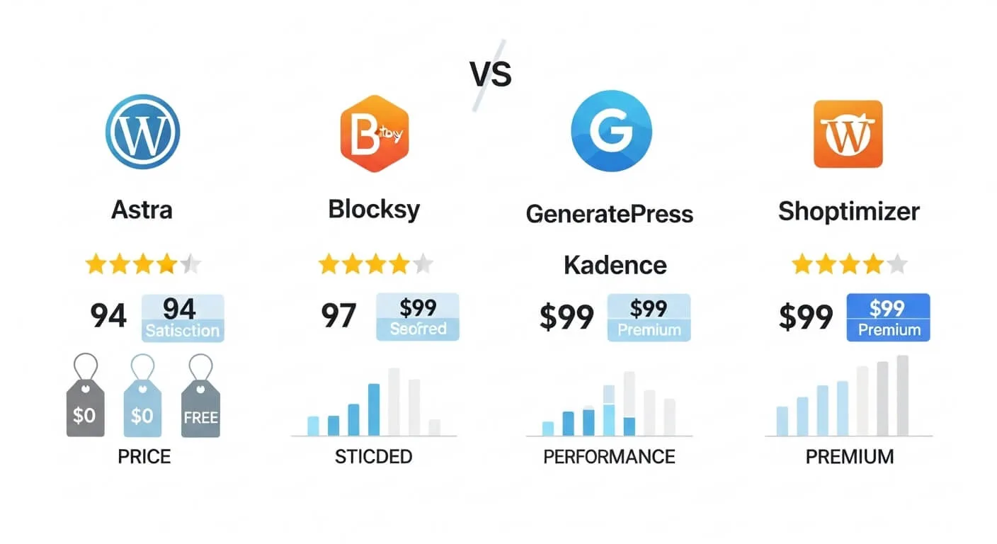 top 5 wordpress ecommerce themes compared