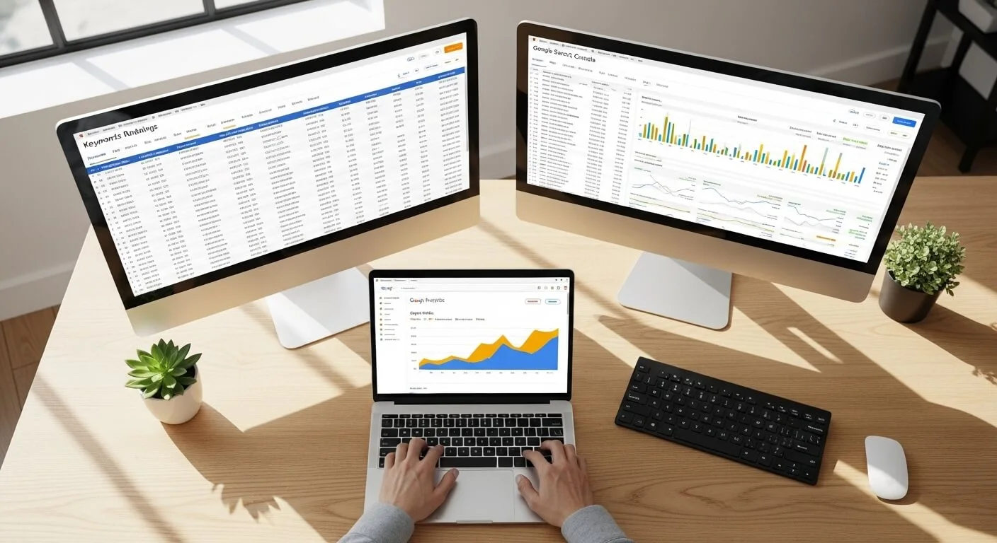 seo services professional analytics dashboard