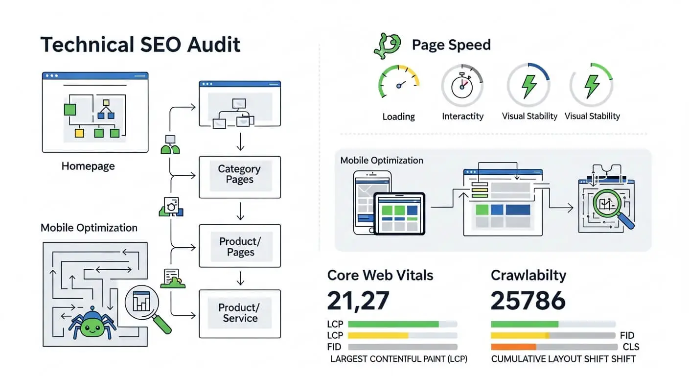technical seo audit checklist core web vitals